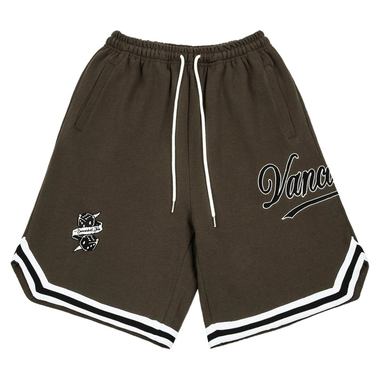 1984® - Stripe Embroidery Letter Shorts