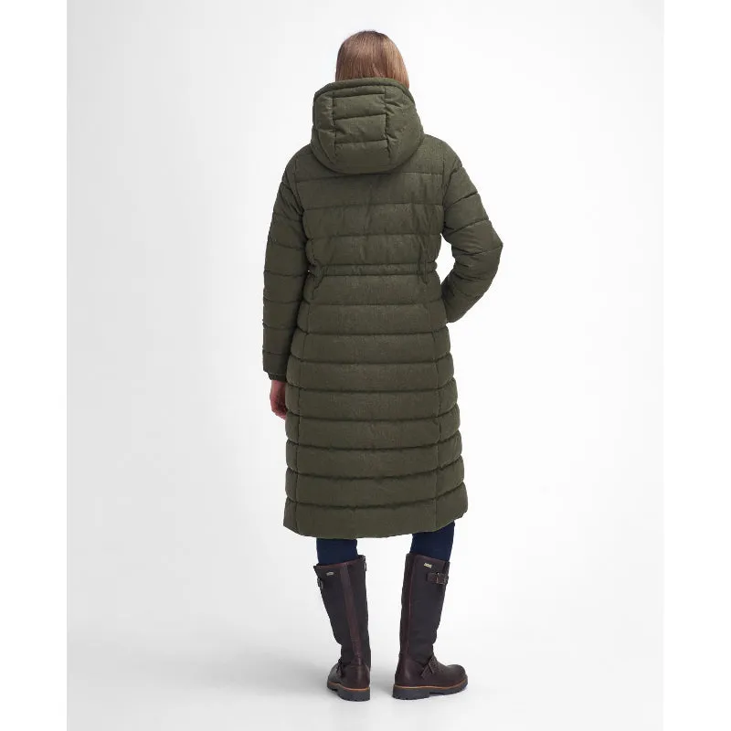 Barbour Clarence Puffer Ladies Jacket - Olive