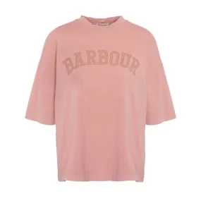 Barbour Elisha Ladies T-Shirt - Mahogany Rose