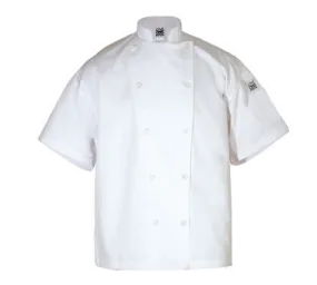 Chef Coat White Short Sleeve, S