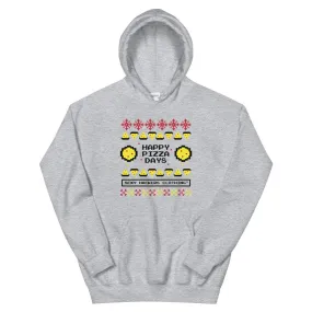 Christmas Pizza Unisex Hoodies