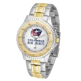 Columbus Blue Jackets Men's Two-Tone Competitor Watch