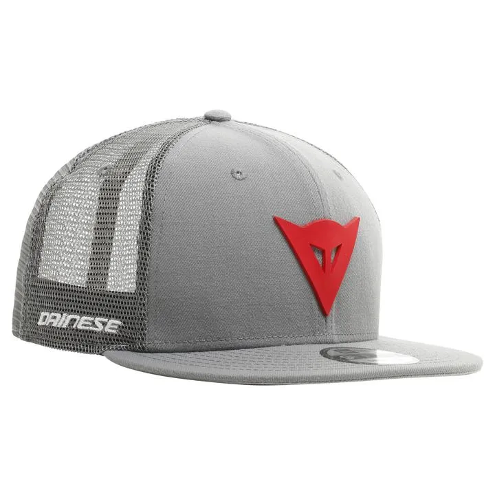 Dainese Casual 9Fifty Trucker Snapback Cap Grey Red