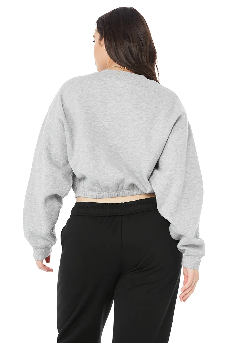 Devotion Crew Neck Pullover - Athletic Heather Grey