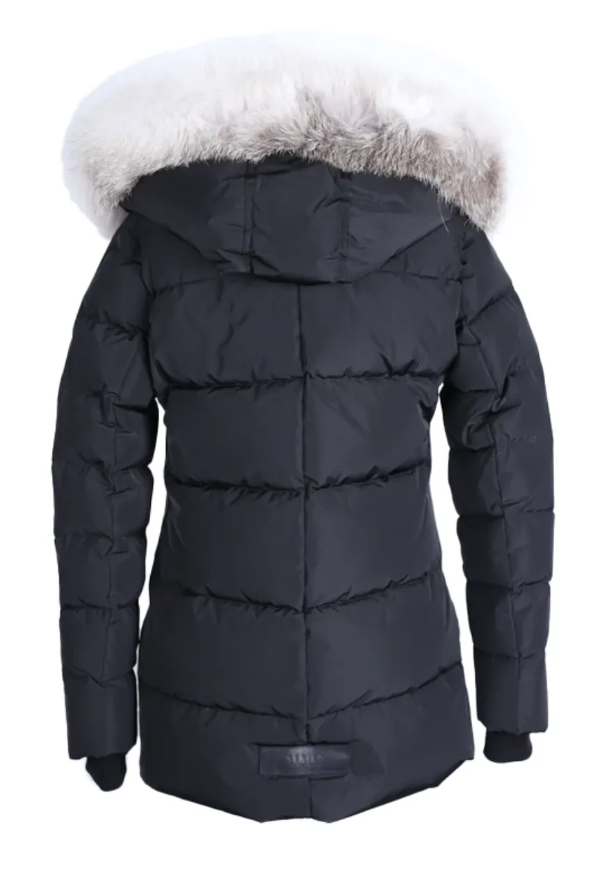 Down Fur Collar Puffer Jacket