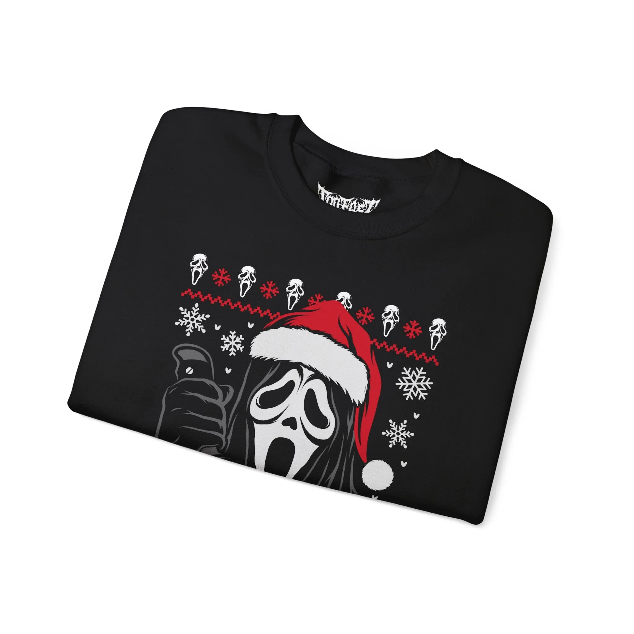 Ghostface Christmas Crewneck Sweatshirt