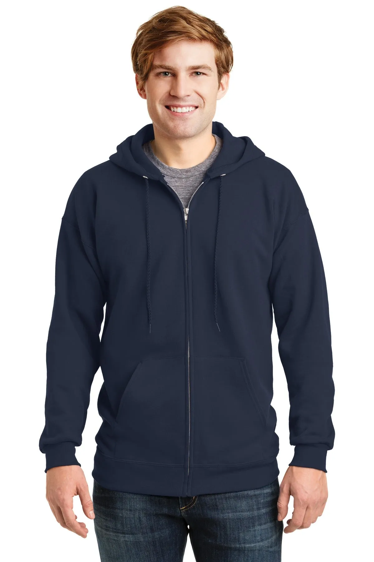 Hanes® Ultimate Cotton® - Full-Zip Hooded Sweatshirt.  F283