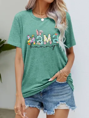 MAMA BUNNY Easter Graphic Tee