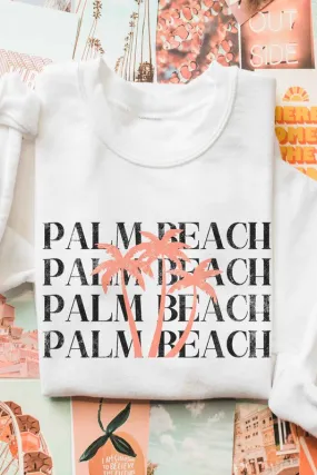 PALM BEACH GRAPHIC SWEATSHIRT