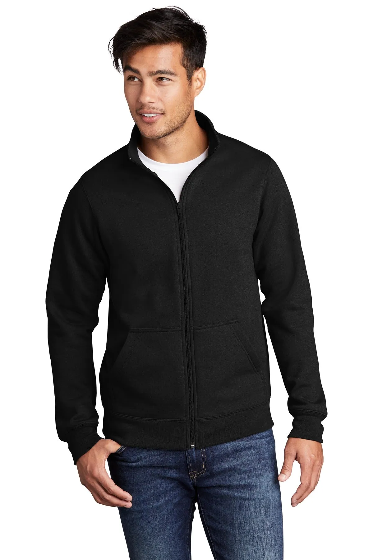 Port & Company ® Core Fleece Cadet Full-Zip Sweatshirt PC78FZ