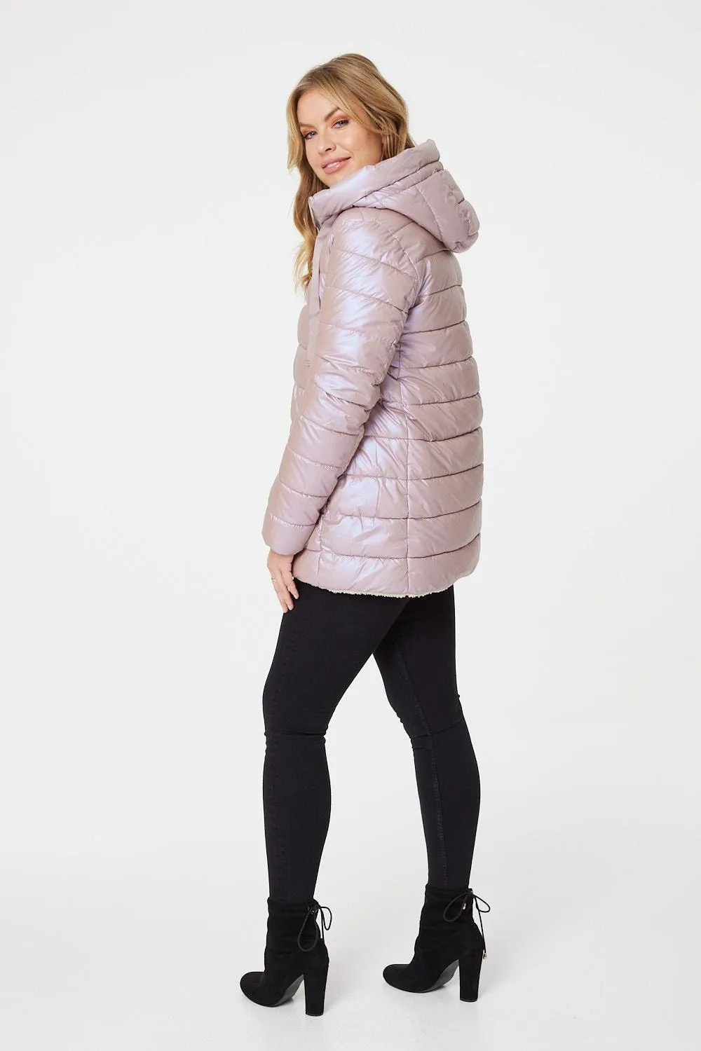 Reversible Padded Teddy Coat