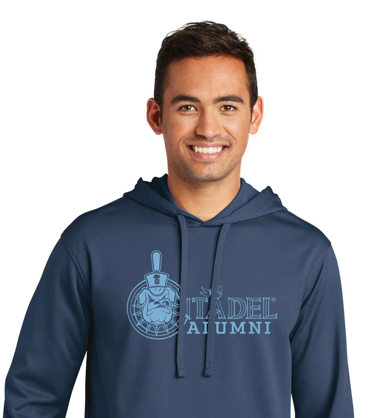 The Citadel, Vintage Spike Alumni logo, Performance Fleece Pullover Sweatshirt