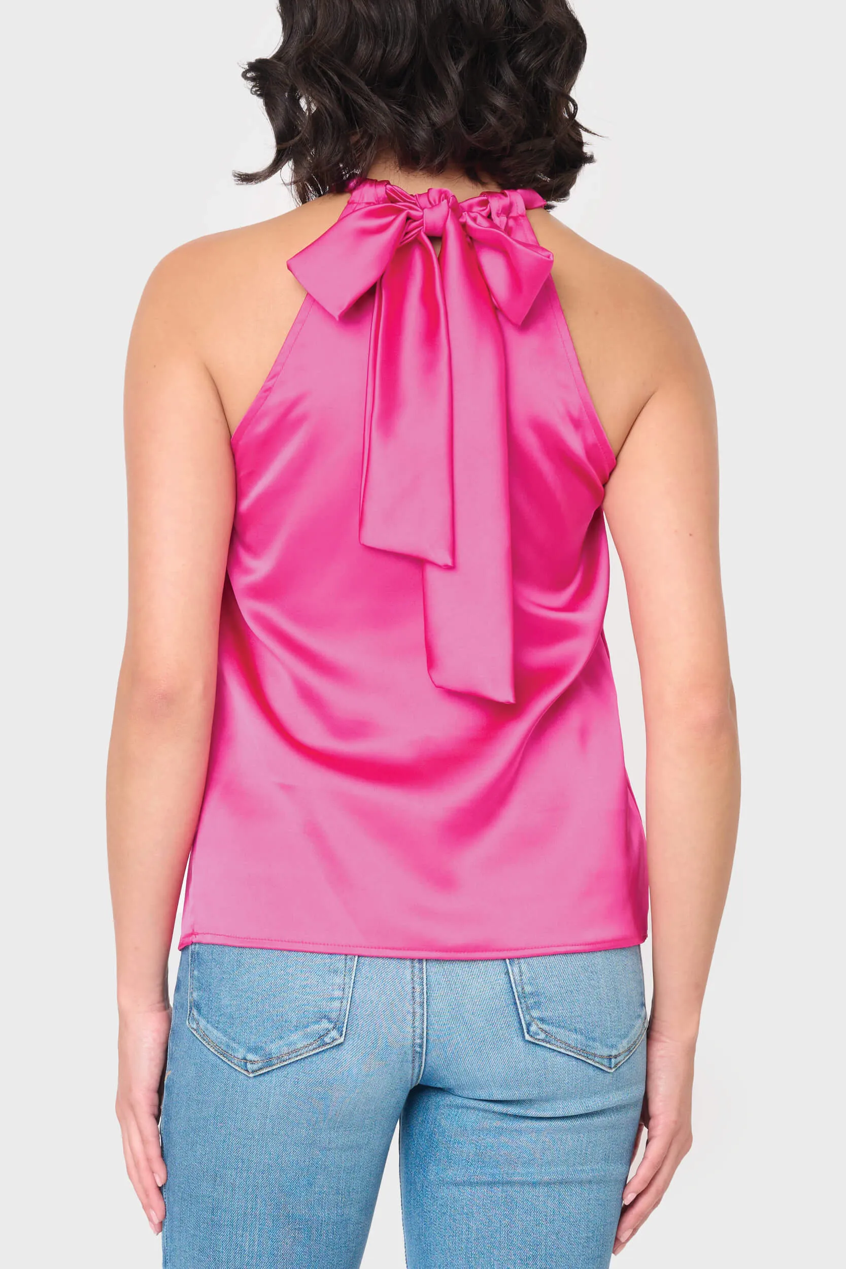 Twist Neck Halter Top